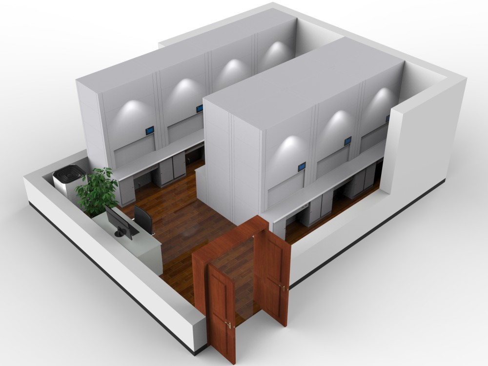 干部人事智能档案柜产品